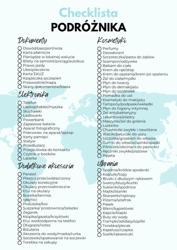 lista pakowania do chorwacji-zdjęcie tytułowe