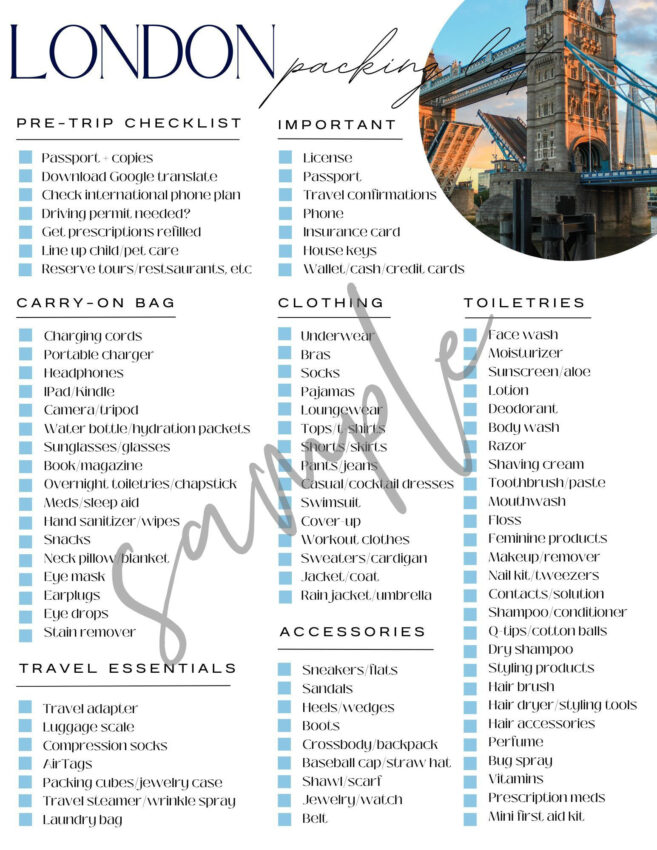 lista pakowania do londynu-zdjęcie tytułowe